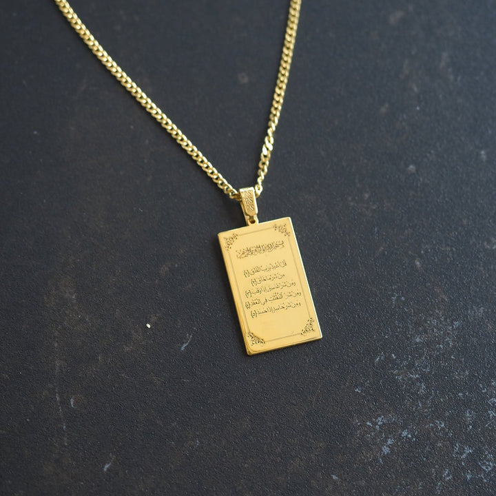 Surah Falaq Necklace - WAMT064