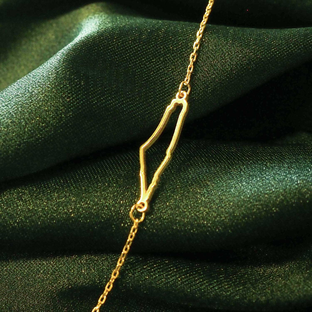 Map of Palestine Bracelet - WAMT027