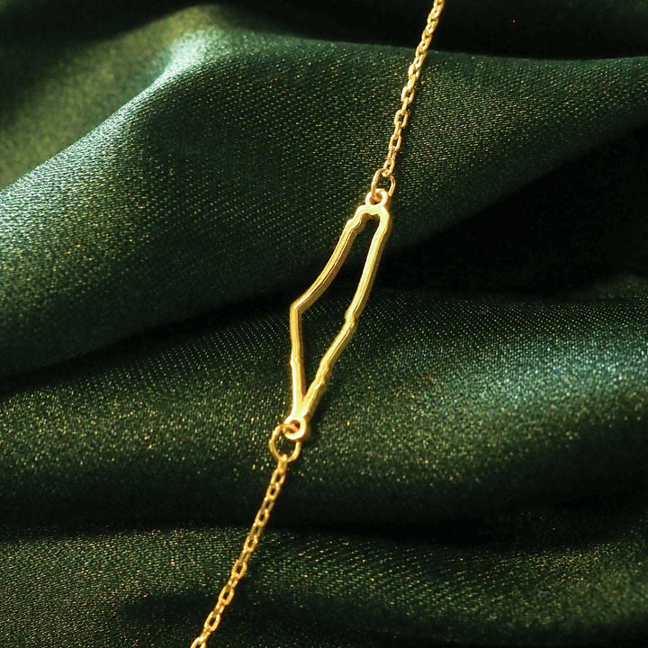 Map of Palestine Bracelet - WAMT027