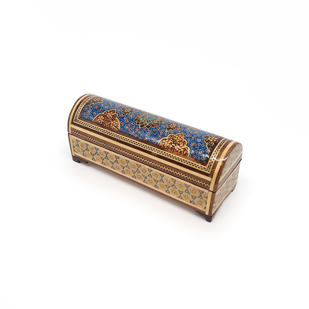 Hatem-Inlaid Wooden Box - WAAH028