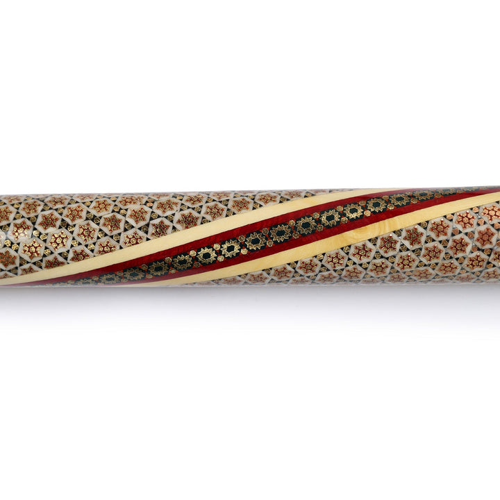Handmade Hatem-Inlaid Wooden Walking Cane – WAAH183