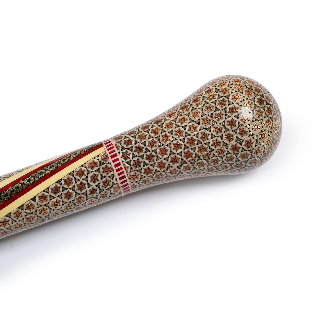 Handmade Hatem-Inlaid Wooden Walking Cane – WAAH184