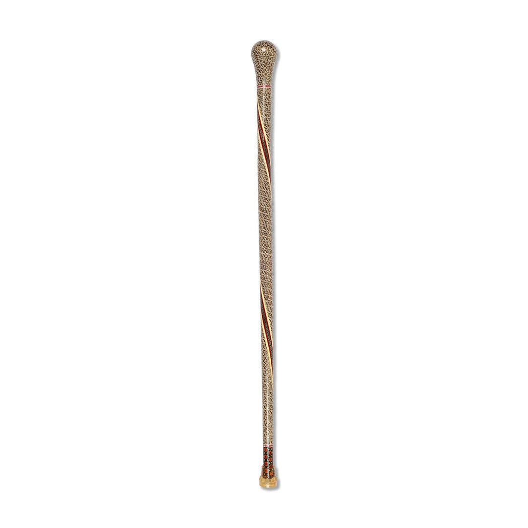 Handmade Hatem-Inlaid Wooden Walking Cane – WAAH185