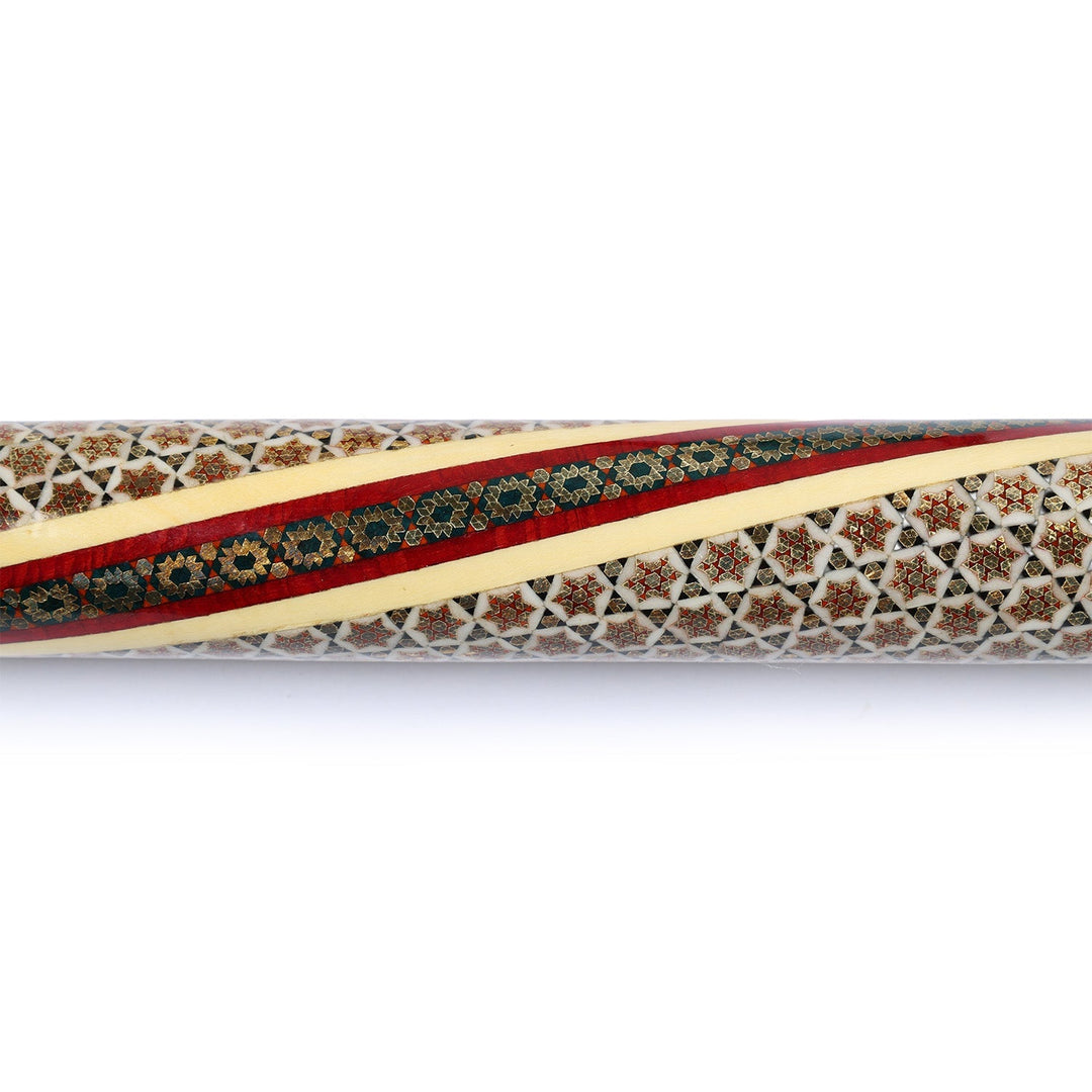 Handmade Hatem-Inlaid Wooden Walking Cane – WAAH186