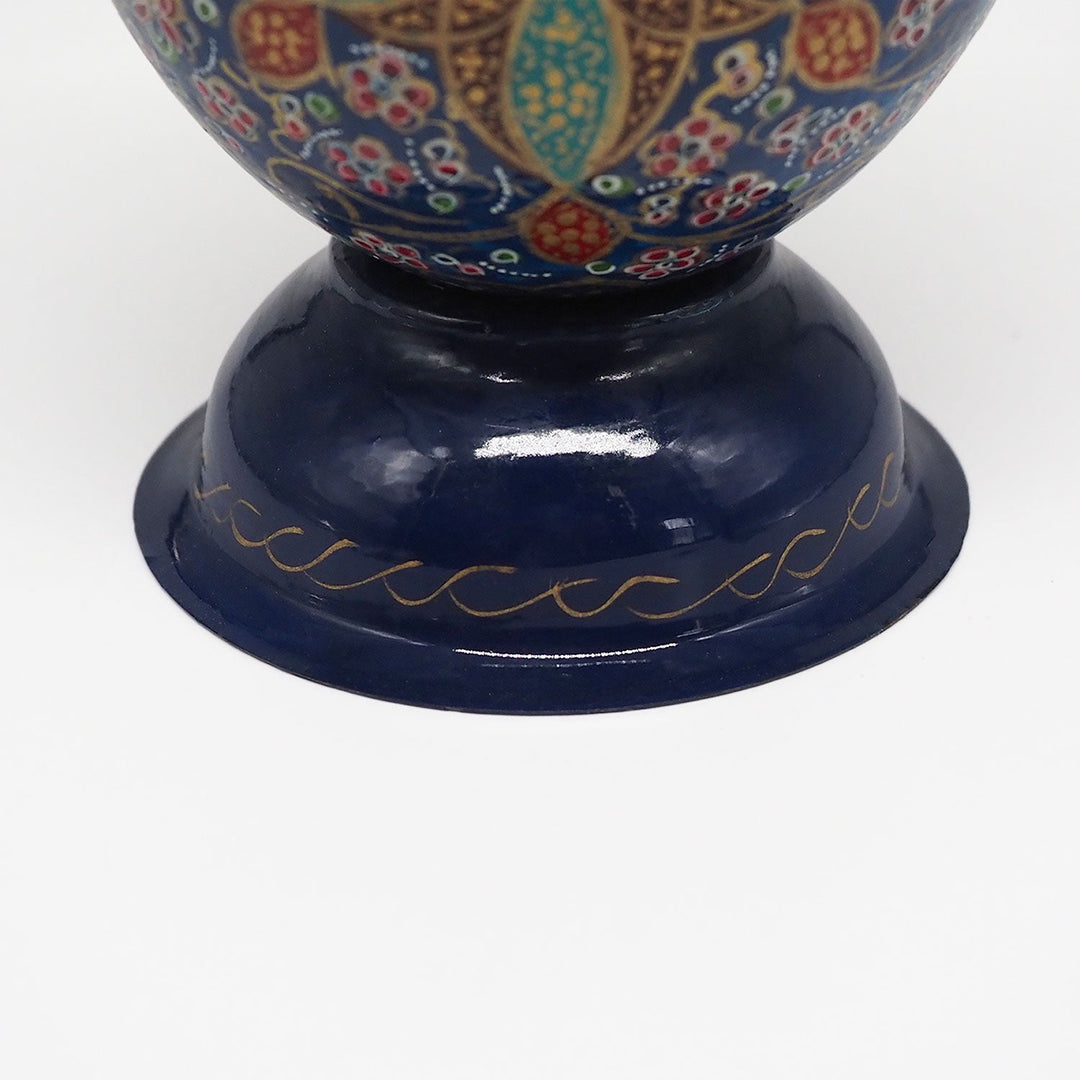 Hand-Embellished Natural Ostrich Egg Ornament – WAAH199