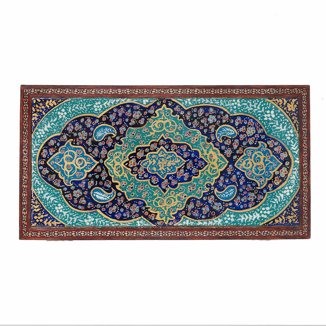 Handcrafted Hatem-Inlaid Wooden Box - WAAH275