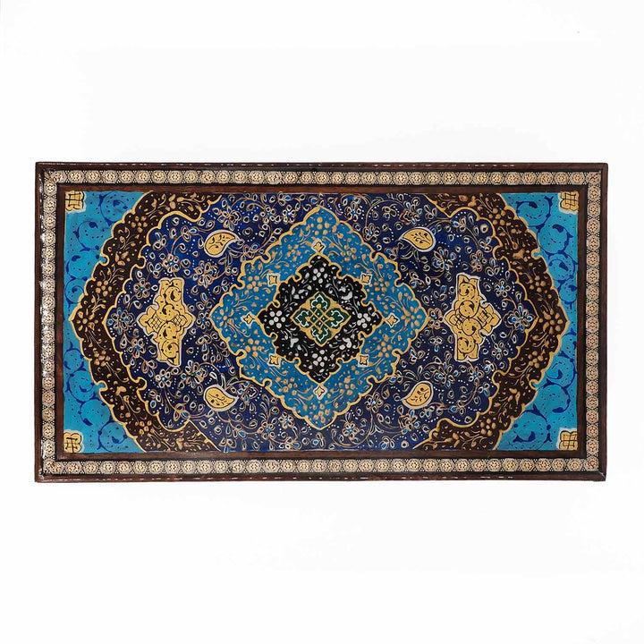 Handcrafted Hatem-Inlaid Wooden Box - WAAH281
