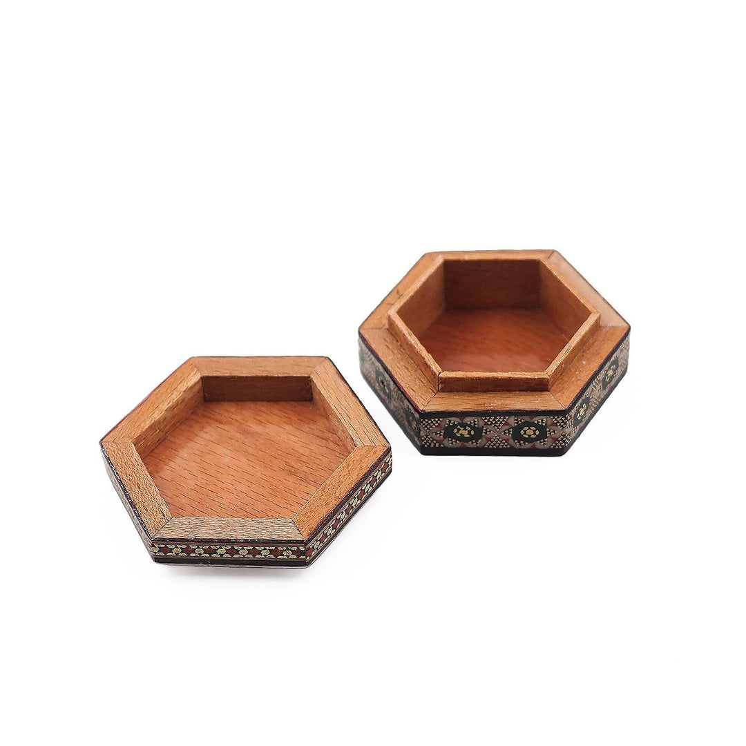 Handcrafted Hatem Inlaid Wooden Decorative Box - WAAH324