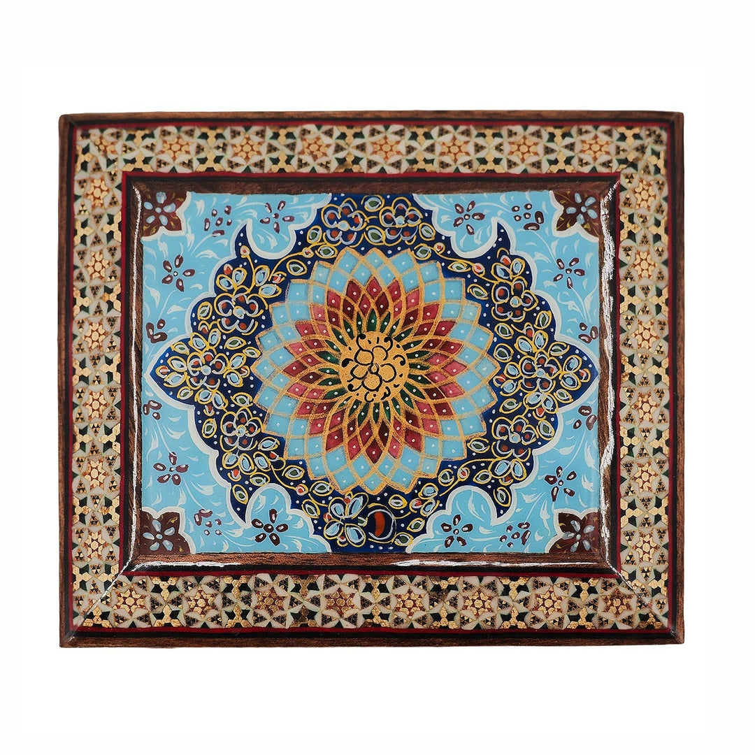 Handcrafted Hatem Inlaid Wooden Decorative Box - WAAH346