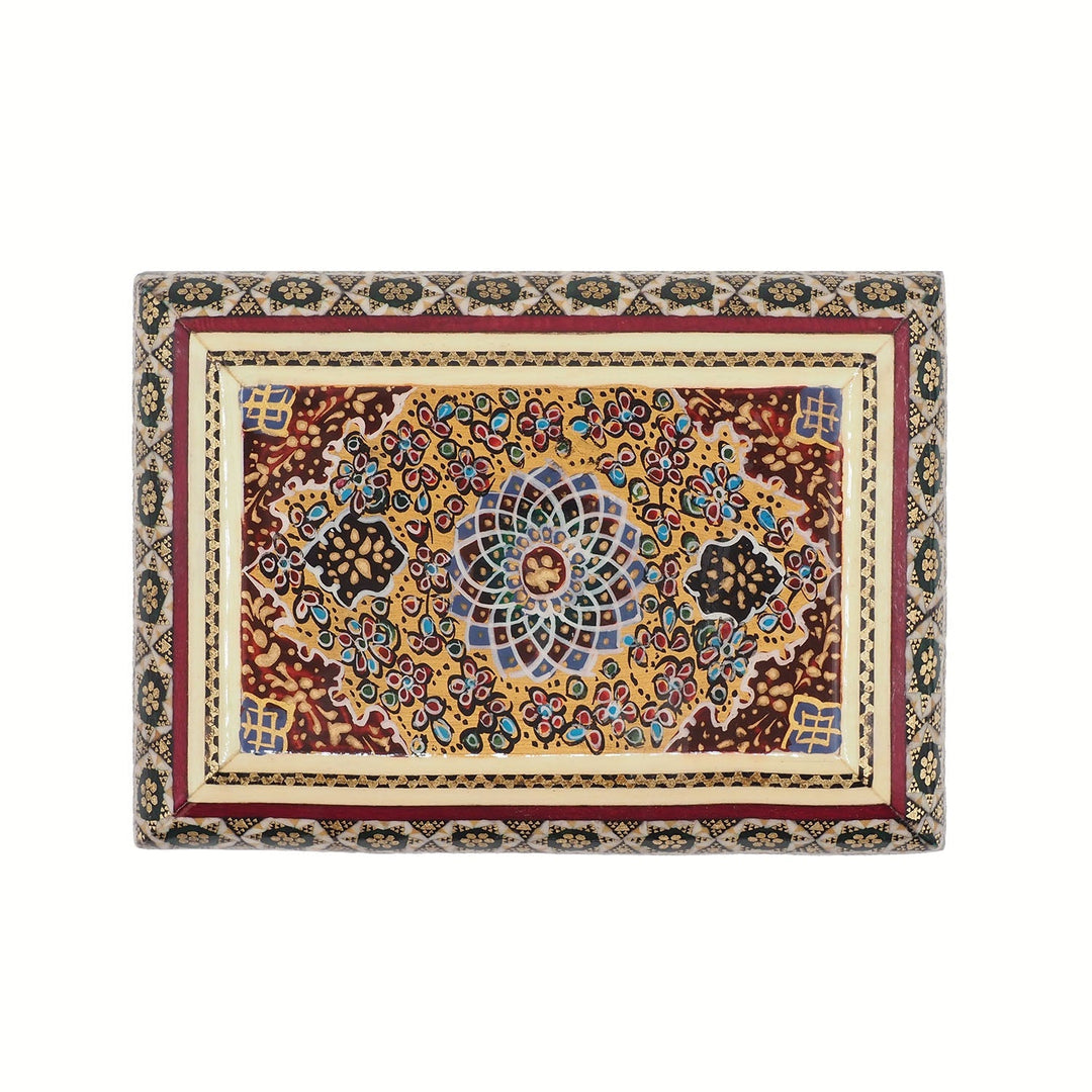 Handcrafted Hatem Inlaid Wooden Decorative Box - WAAH349