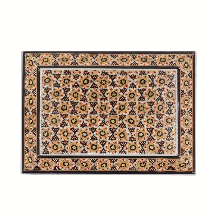 Handcrafted Hatem Inlaid Wooden Decorative Box - WAAH354