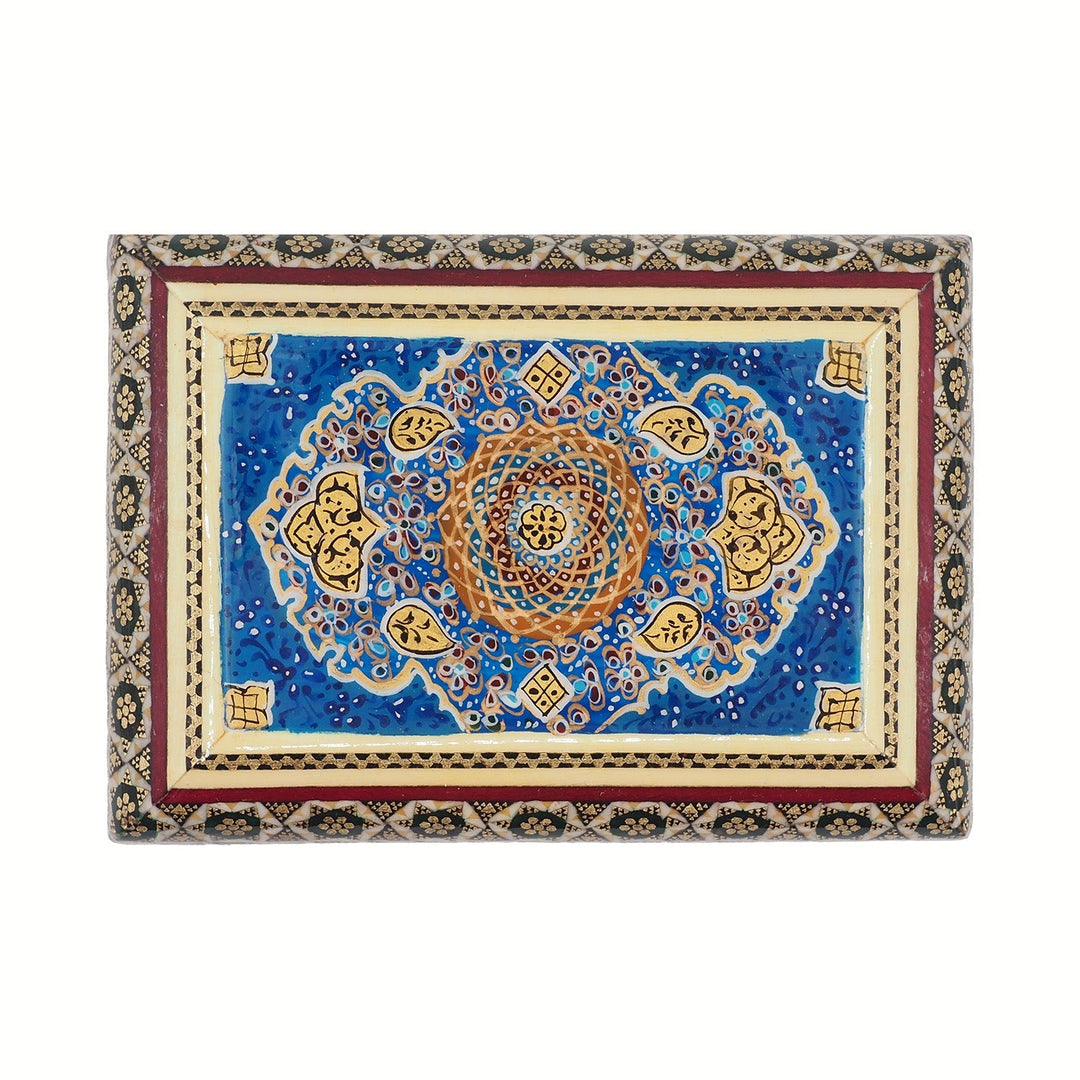 Handcrafted Hatem Inlaid Wooden Decorative Box - WAAH355
