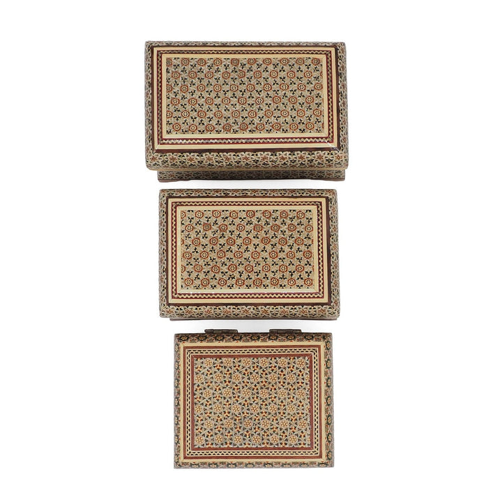 Handcrafted Hatem Inlaid Wooden Decorative Box - WAAH357