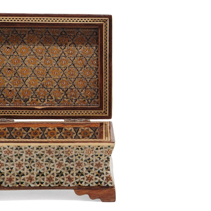 Handcrafted Hatem Inlaid Wooden Decorative Box - WAAH357