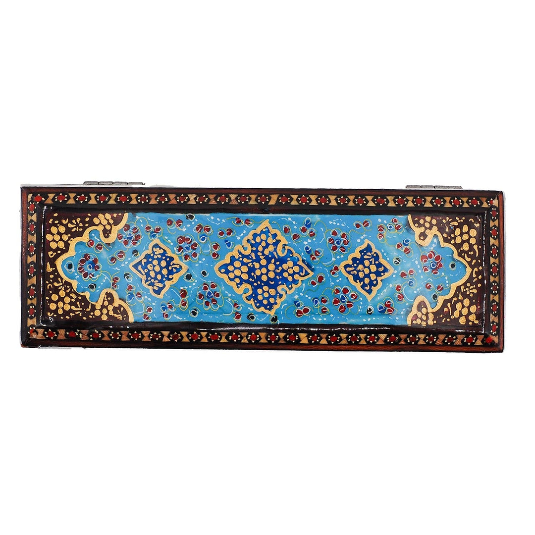 Handcrafted Hatem Inlaid Wooden Decorative Box - WAAH370