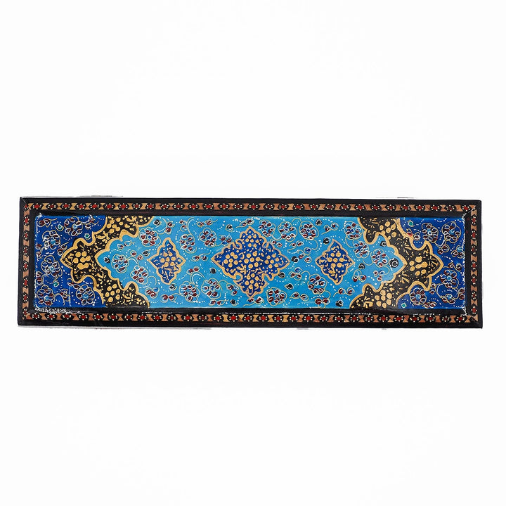 Traditional Motif | Handcrafted Hatem-Inlaid Wooden Box - WAAH400