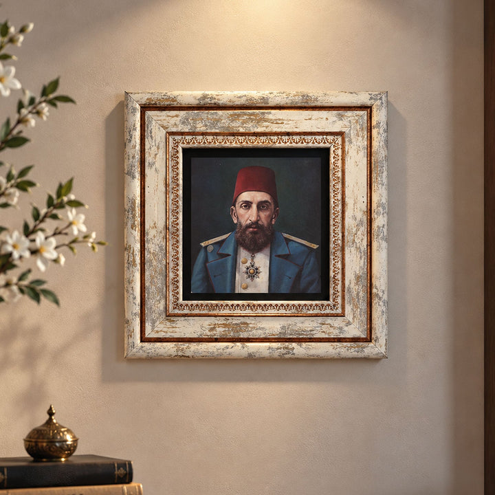 Sultan Abdulhamid II Natural Stone Wall Art – WAAH410