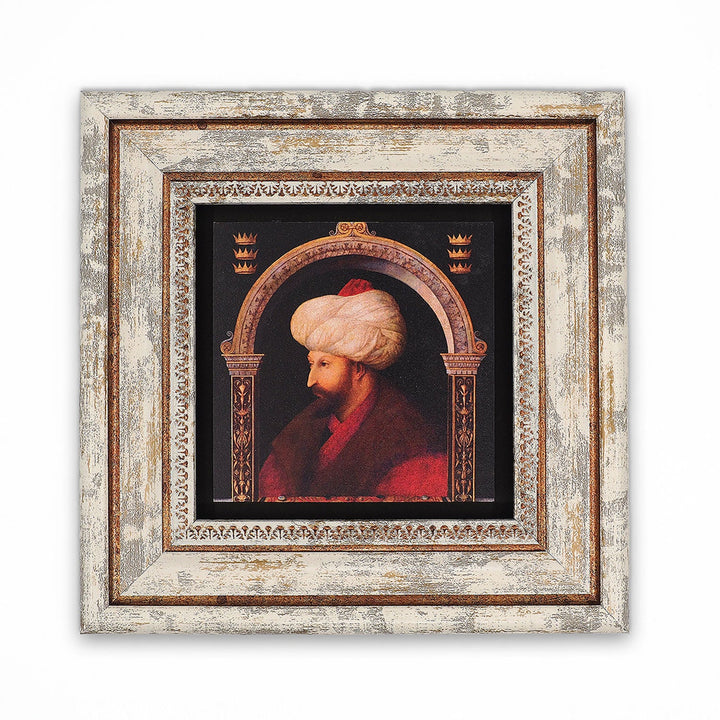 Sultan Mehmed the Conqueror Natural Stone Wall Art – WAAH433