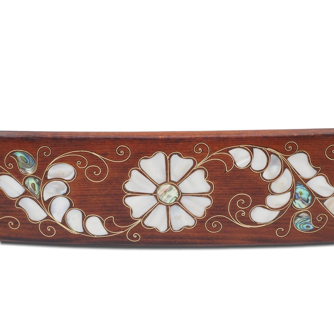 Handmade Mother-of-Pearl Mosaic and Abalone Inlaid Wooden Okey Set - WAAH504