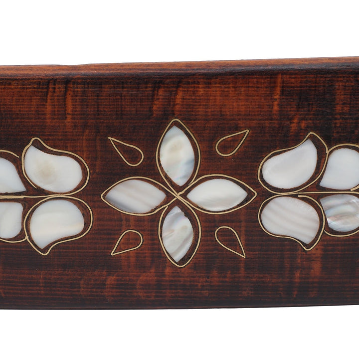 Handmade Mother-of-Pearl Mosaic and Abalone Inlaid Wooden Okey Set - WAAH505