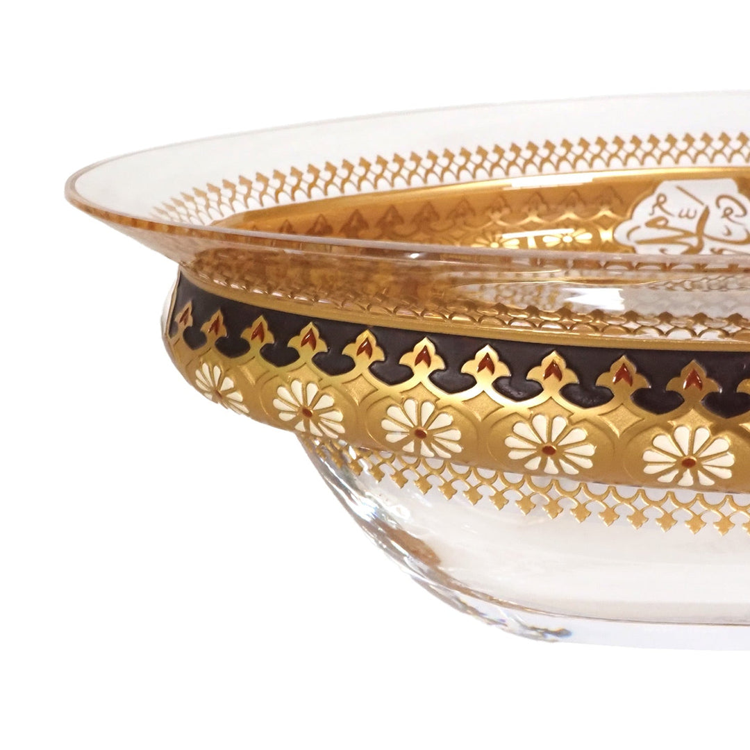 Kösem Gondola Glass Bowl - WAMC003