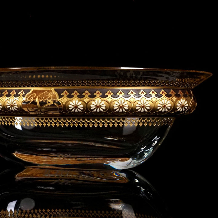 Kösem Gondola Glass Bowl - WAMC003