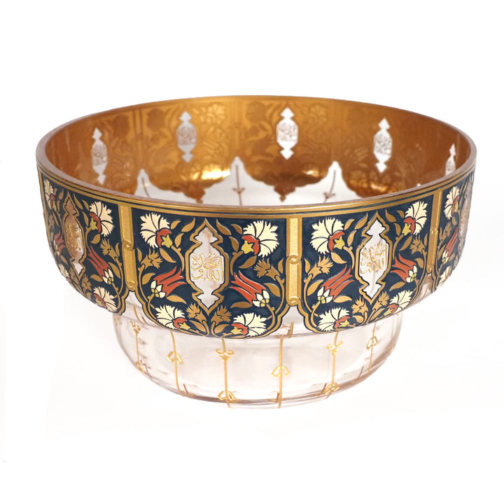 Mürüvvet Decorative Glass Bowl - WAMC008