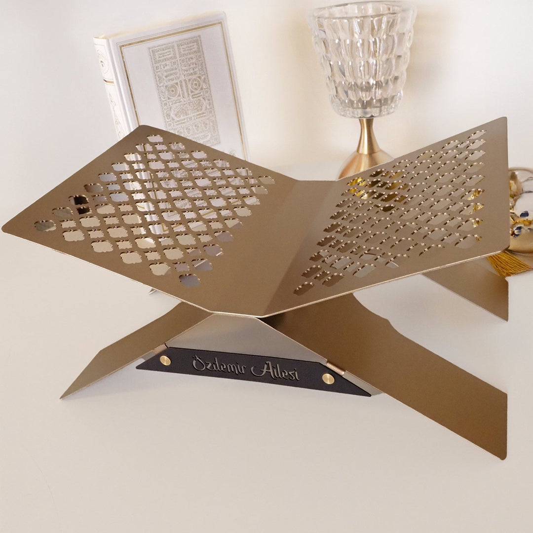 Personalized Metal Qur'an Holder - WAMH166