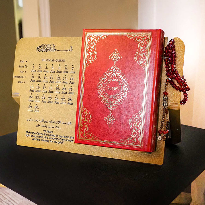Quran Stand with Juz Progress Tracker - WAMH207