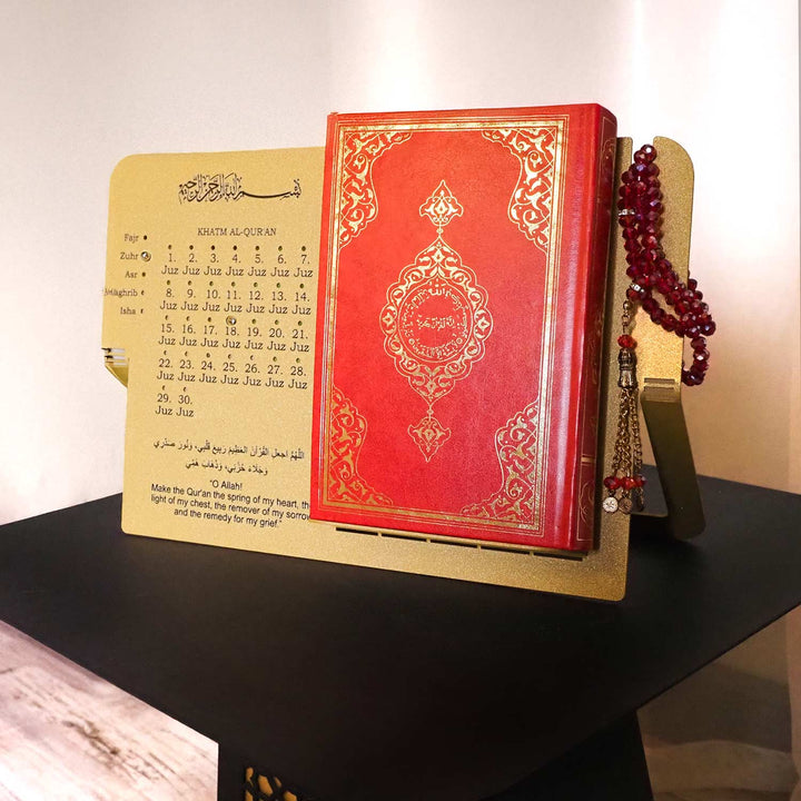 Quran Stand with Juz Progress Tracker - WAMH207