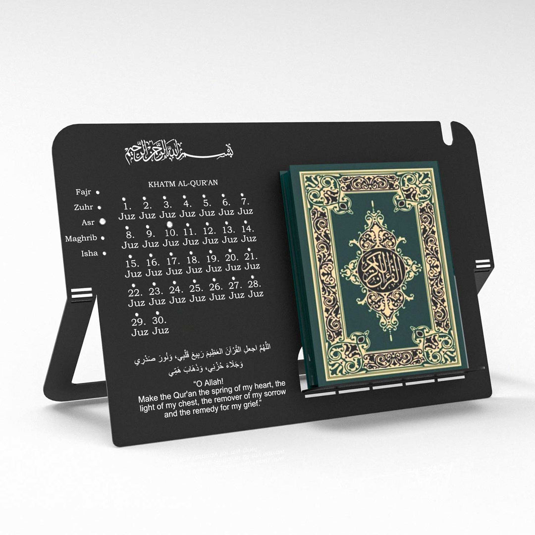 Quran Stand with Juz Progress Tracker - WAMH207