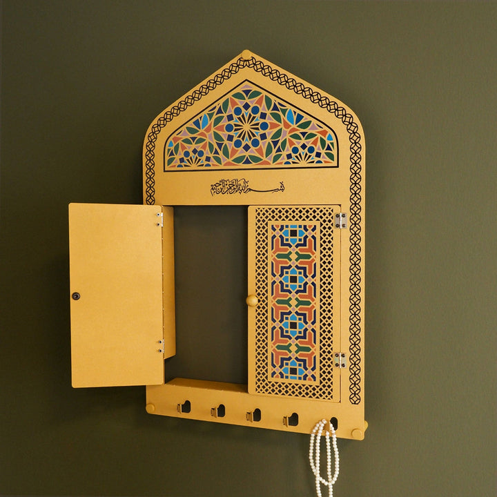 Mihrab Metal Display Cabinet - WAMH210