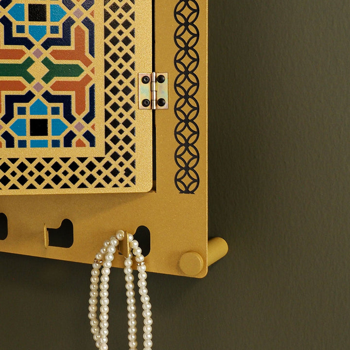 Personalized Mihrab Metal Display Cabinet - WAMH211