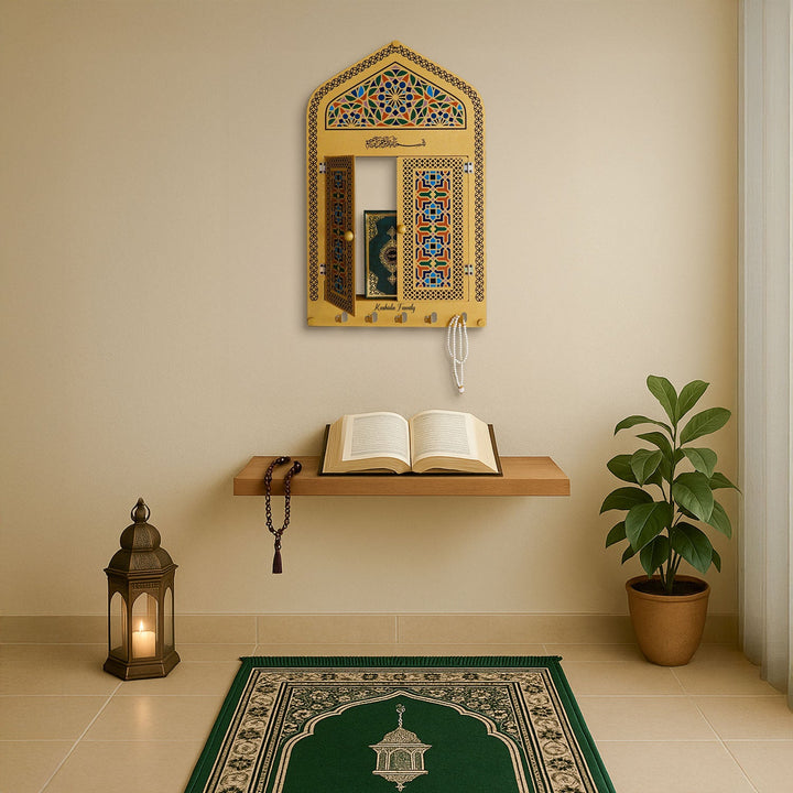 Personalized Mihrab Metal Display Cabinet - WAMH211