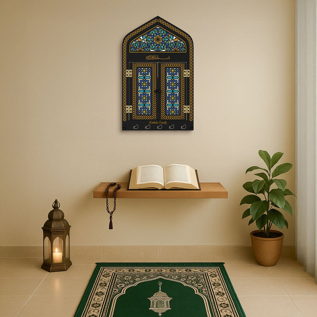 Personalized Mihrab Metal Display Cabinet - WAMH211