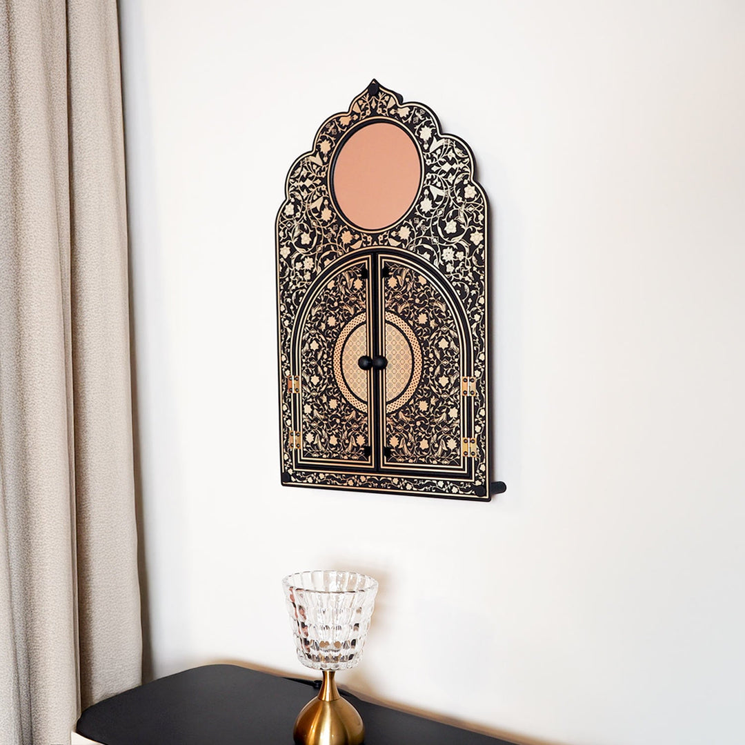 Metal Jewelry Wall Stand - WAMH212