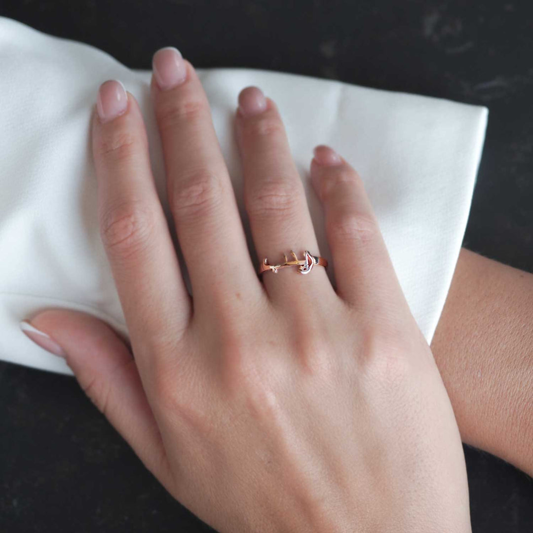 Silver Personalized Name Ring - WAMT044