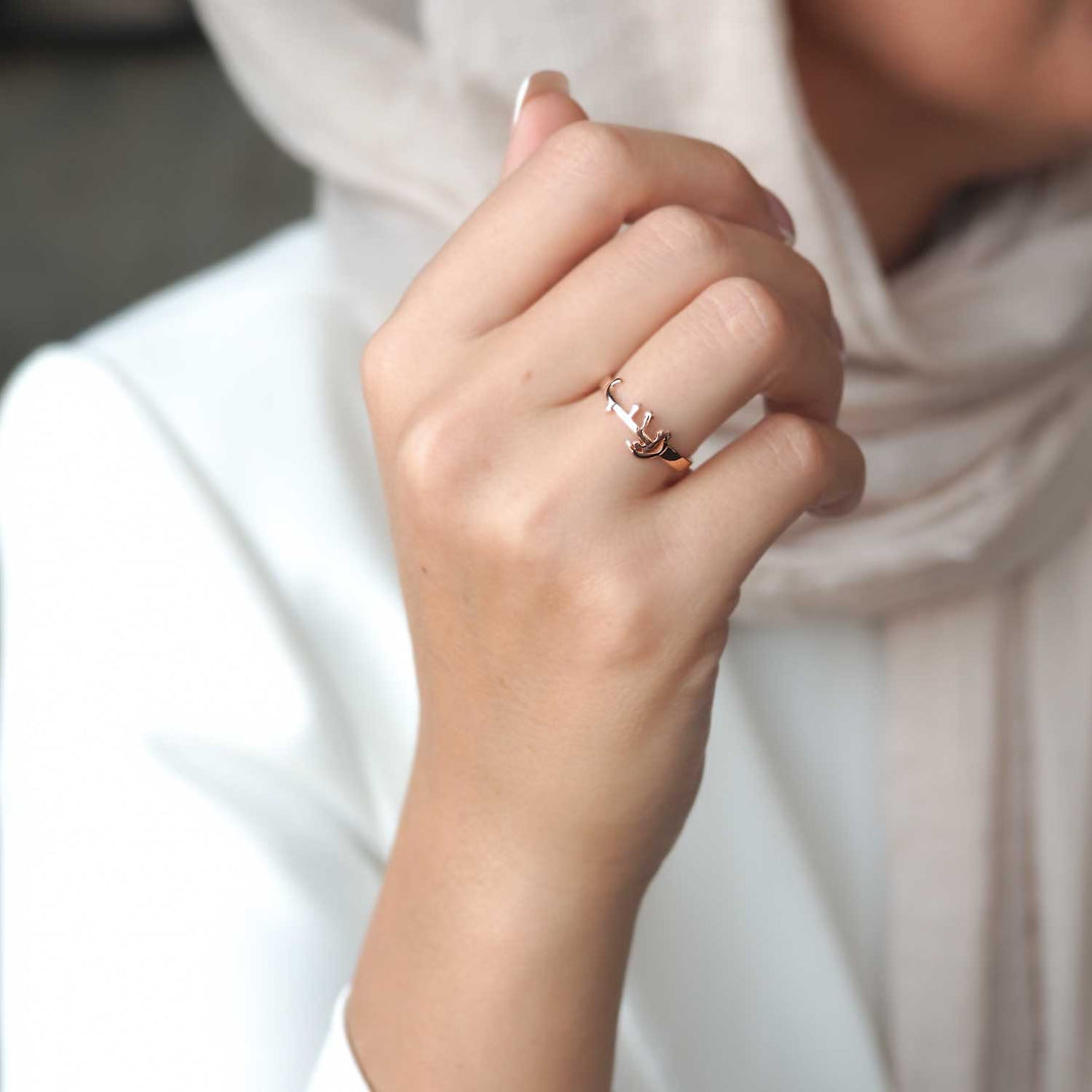 Silver Personalized Name Ring - WAMT044