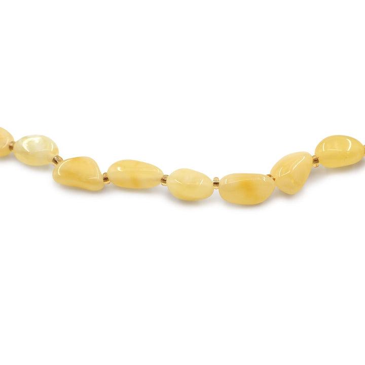 Natural Amber Women’s Necklace - WAMT080