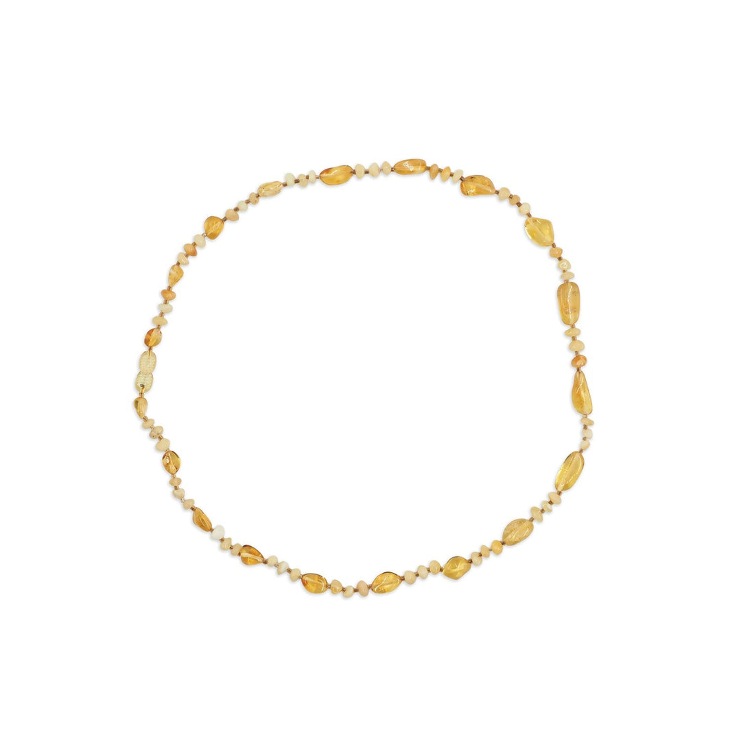 Natural Amber Women’s Necklace - WAMT078