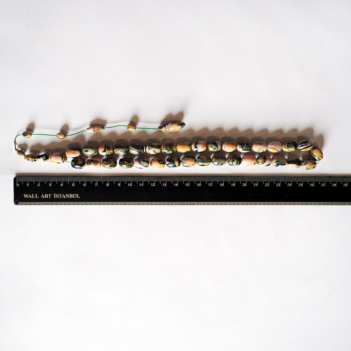 Custom Cast Transparent Drilling Catalin Tasbeeh – WATD019