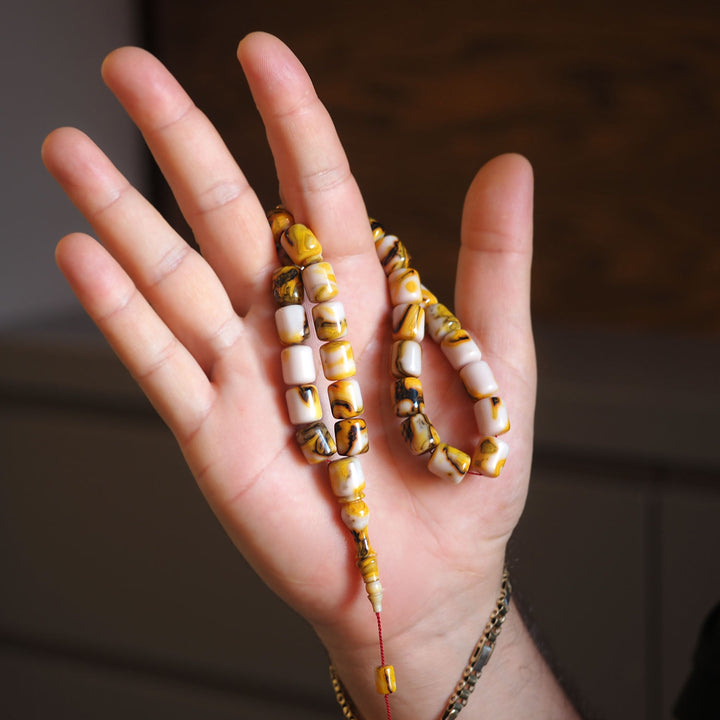 Custom Cast Transparent Drilling Catalin Tasbeeh – WATD020