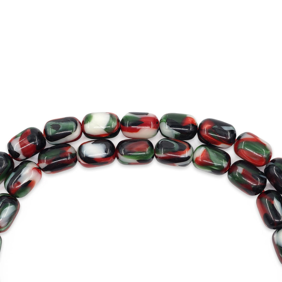 Masterfully Crafted Capsule Cut French Galalith Tasbeeh - WATD1059