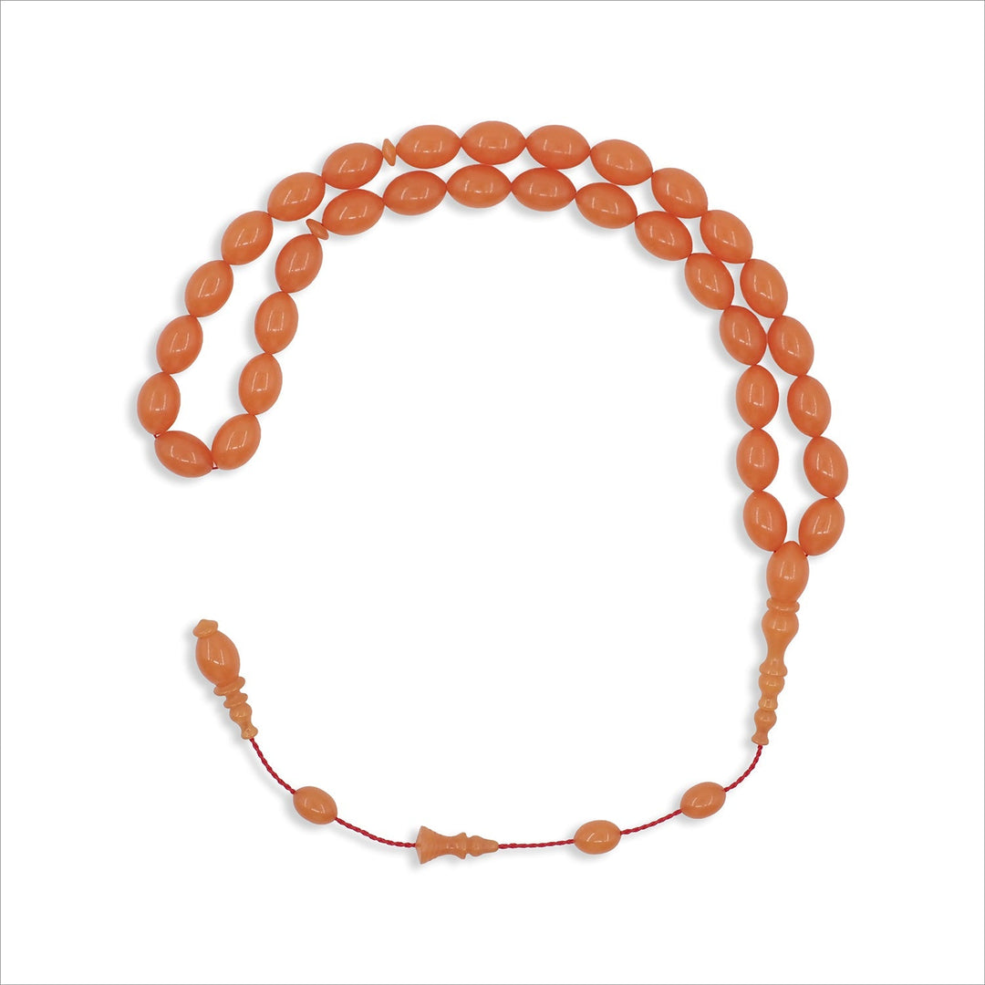Mastercrafted System-Style Oval Cut Catalin Tasbeeh - WATD1079