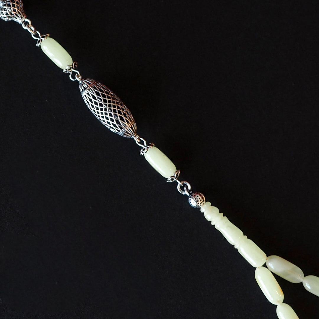 Genuine Baltic Amber Silver Tasbeeh – WATD107