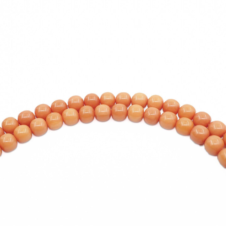 99-Bead Round-Cut Pressed Amber Tasbeeh - WATD1113