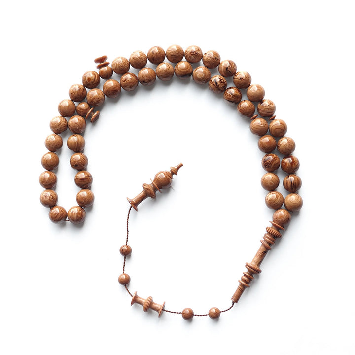 Mastercrafted 45 Beads Sphere Cut Streaked Catalin Tasbeeh – WATD133