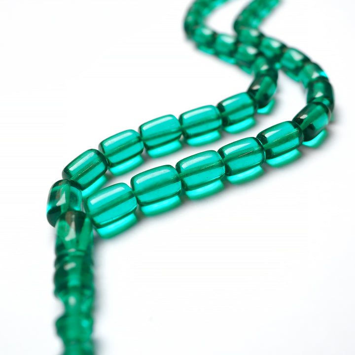 Fire Amber Tasbeeh with Streaked Imam Beads – WATD177