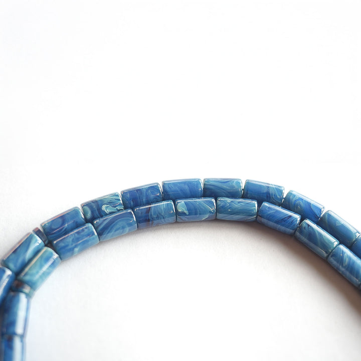 Pressed Amber Faceted-Cut Tasbeeh - WATD207