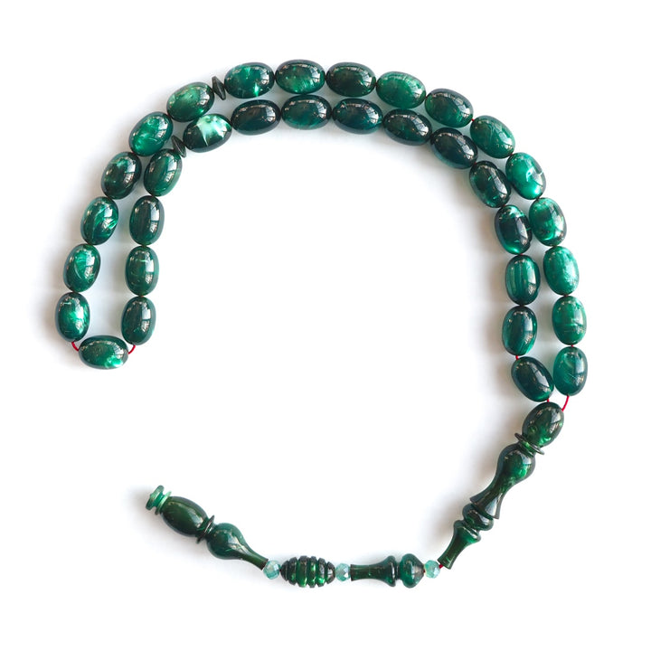 Şenalp Model Pressed Amber Tasbeeh – WATD224